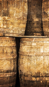Barrels stacked on top of eachother
